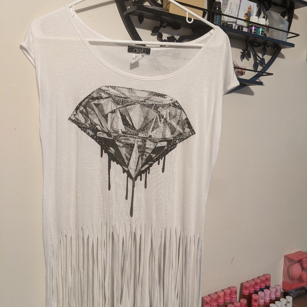 Deb cut up top.